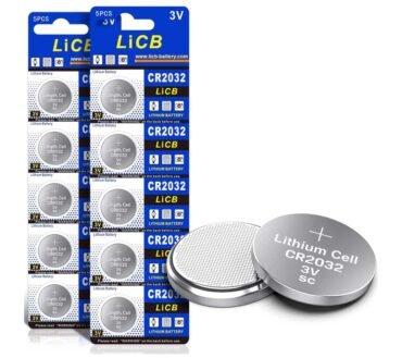 LiCB CR2032 3V Lithium Battery(10-pack)