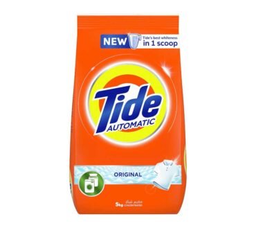 Tide automatic laundry powder detergent, original scent, 5 kg